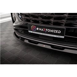 Maxton - Lame Du Pare-Chocs Avant V.1 Hyundai Tucson Mk4 Noir Brillant
