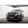 Maxton - Lame Du Pare-Chocs Avant V.1 Hyundai Tucson Mk4 Noir Brillant