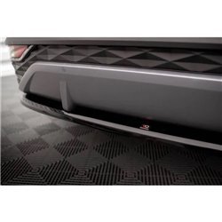 Maxton - Lames De Pare-Chocs Arrière Latérales Hyundai Tucson Mk4 Noir Brillant