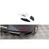 Maxton - Lames De Pare-Chocs Arrière Latérales Seat Leon FR Hatchback Mk4 Noir Brillant