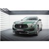 Maxton - Lame Du Pare-Chocs Avant V.1 Maserati Levante Mk1 Noir Brillant