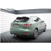 Maxton - Arriere Lame (avec une barre verticale) Maserati Levante Mk1 Noir Brillant
