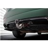 Maxton - Arriere Lame (avec une barre verticale) Maserati Levante Mk1 Noir Brillant