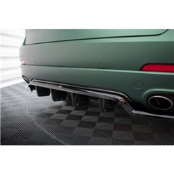 Maxton - Arriere Lame (avec une barre verticale) Maserati Levante Mk1 Noir Brillant