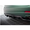 Maxton - Arriere Lame (avec une barre verticale) Maserati Levante Mk1 Noir Brillant