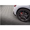 Maxton - Lames De Pare-Chocs Arrière Latérales V.1 Hyundai Kona Mk1 Noir Brillant
