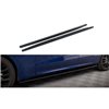 Maxton - Rajouts Des Bas De Caisse Maserati Levante GTS / Trofeo Mk1 Noir Brillant