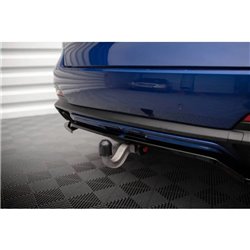 Maxton - Arriere Lame (avec une barre verticale) Maserati Levante GTS Mk1 Noir Brillant