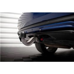 Maxton - Arriere Lame (avec une barre verticale) Maserati Levante GTS Mk1 Noir Brillant