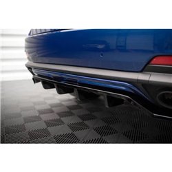 Maxton - Arriere Lame (avec une barre verticale) Maserati Levante GTS Mk1 Noir Brillant