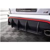 Maxton - Street Pro Central Diffuseur Arriere Hyundai Kona N Mk1 Noir-Rouge