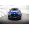 Maxton - Lame Du Pare-Chocs Avant Maserati Levante GTS / Trofeo Mk1 Noir Brillant