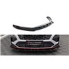 Maxton - Lame Du Pare-Chocs Avant V.2 Hyundai Kona N Mk1 Noir Brillant