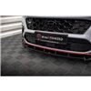 Maxton - Lame Du Pare-Chocs Avant V.2 Hyundai Kona N Mk1 Noir Brillant