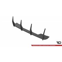 Maxton - Street Pro Central Diffuseur Arriere Hyundai Kona N Mk1 Rouge