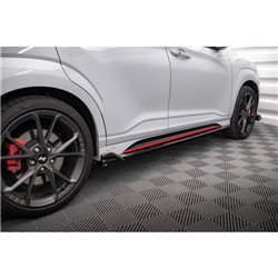Maxton - Rajouts Des Bas De Caisse V.2 Hyundai Kona N Mk1 Noir Brillant