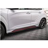 Maxton - Rajouts Des Bas De Caisse V.1 Hyundai Kona N Mk1 Noir Brillant