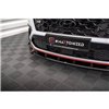 Maxton - Lame Du Pare-Chocs Avant V.1 Hyundai Kona N Mk1 Noir Brillant