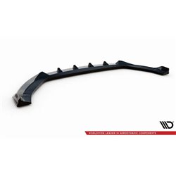 Maxton - Lame Du Pare-Chocs Avant V.1 Hyundai Kona N Mk1 Noir Brillant
