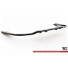Maxton - Arriere Lame (avec une barre verticale) Mercedes-Benz C Coupe AMG-Line C205 Facelift Noir Brillant