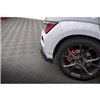 Maxton - Lames De Pare-Chocs Arrière Latérales V.2 Hyundai Kona N Mk1 Noir Brillant