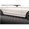 Maxton - Rajouts Des Bas De Caisse Mercedes-Benz C Coupe AMG-Line C205 Facelift Noir Brillant