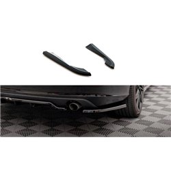 Maxton - Lames De Pare-Chocs Arrière Latérales Volvo V90 Mk2 Noir Brillant