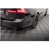 Maxton - Lames De Pare-Chocs Arrière Latérales Volvo V90 Mk2 Noir Brillant