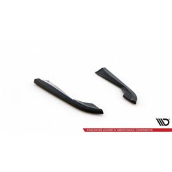 Maxton - Lames De Pare-Chocs Arrière Latérales Volvo V90 Mk2 Noir Brillant