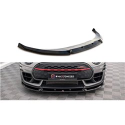 Maxton - Lame Du Pare-Chocs Avant V.4 Mini Cooper Clubman John Cooper Works F54 Facelift Noir Brillant