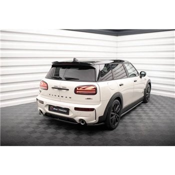 Maxton - Lames De Pare-Chocs Arrière Latérales V.1 Mini Cooper Clubman John Cooper Works F54 Facelift Noir Brillant