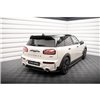 Maxton - Lames De Pare-Chocs Arrière Latérales V.1 Mini Cooper Clubman John Cooper Works F54 Facelift Noir Brillant