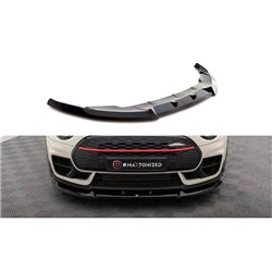 Maxton - Lame Du Pare-Chocs Avant V.1 Mini Cooper Clubman John Cooper Works F54 Facelift Noir Brillant