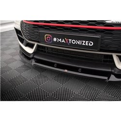 Maxton - Lame Du Pare-Chocs Avant V.1 Mini Cooper Clubman John Cooper Works F54 Facelift Noir Brillant