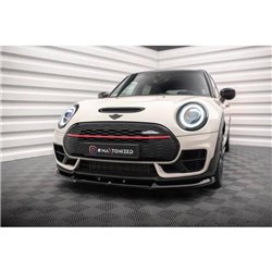 Maxton - Lame Du Pare-Chocs Avant V.1 Mini Cooper Clubman John Cooper Works F54 Facelift Noir Brillant