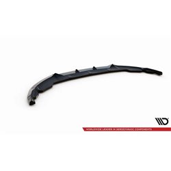 Maxton - Lame Du Pare-Chocs Avant V.1 Mini Cooper Clubman John Cooper Works F54 Facelift Noir Brillant