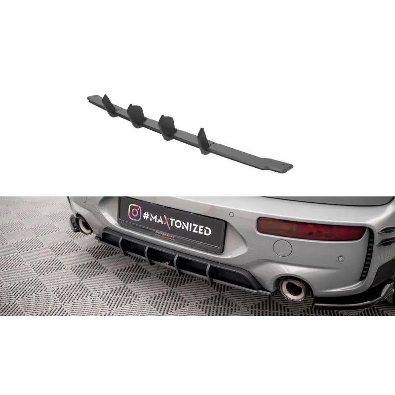 Maxton - Street Pro Central Diffuseur Arriere Mini Cooper Clubman John Cooper Works F54 Facelift Noir