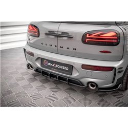 Maxton - Street Pro Central Diffuseur Arriere Mini Cooper Clubman John Cooper Works F54 Facelift Noir