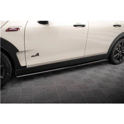 Maxton - Rajouts Des Bas De Caisse Mini Cooper Clubman John Cooper Works F54 Facelift Noir Brillant