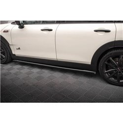 Maxton - Rajouts Des Bas De Caisse Mini Cooper Clubman John Cooper Works F54 Facelift Noir Brillant