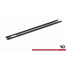 Maxton - Rajouts Des Bas De Caisse Mini Cooper Clubman John Cooper Works F54 Facelift Noir Brillant