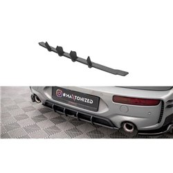 Maxton - Street Pro Central Diffuseur Arriere Mini Cooper Clubman John Cooper Works F54 Facelift Noir-Rouge