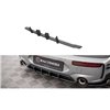 Maxton - Street Pro Central Diffuseur Arriere Mini Cooper Clubman John Cooper Works F54 Facelift Noir-Rouge