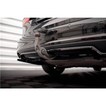 Maxton - Arriere Lame (avec une barre verticale) V.2 Volvo V90 Mk2 Noir Brillant