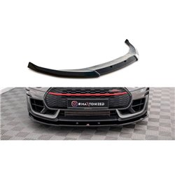 Maxton - Lame Du Pare-Chocs Avant V.3 Mini Cooper Clubman John Cooper Works F54 Facelift Noir Brillant