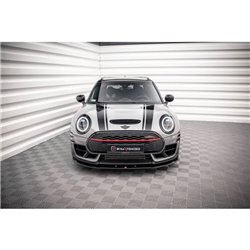 Maxton - Lame Du Pare-Chocs Avant V.3 Mini Cooper Clubman John Cooper Works F54 Facelift Noir Brillant