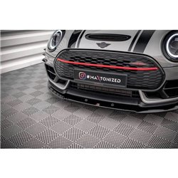 Maxton - Lame Du Pare-Chocs Avant V.3 Mini Cooper Clubman John Cooper Works F54 Facelift Noir Brillant