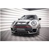 Maxton - Lame Du Pare-Chocs Avant V.3 Mini Cooper Clubman John Cooper Works F54 Facelift Noir Brillant