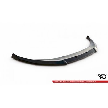 Maxton - Lame Du Pare-Chocs Avant V.3 Mini Cooper Clubman John Cooper Works F54 Facelift Noir Brillant