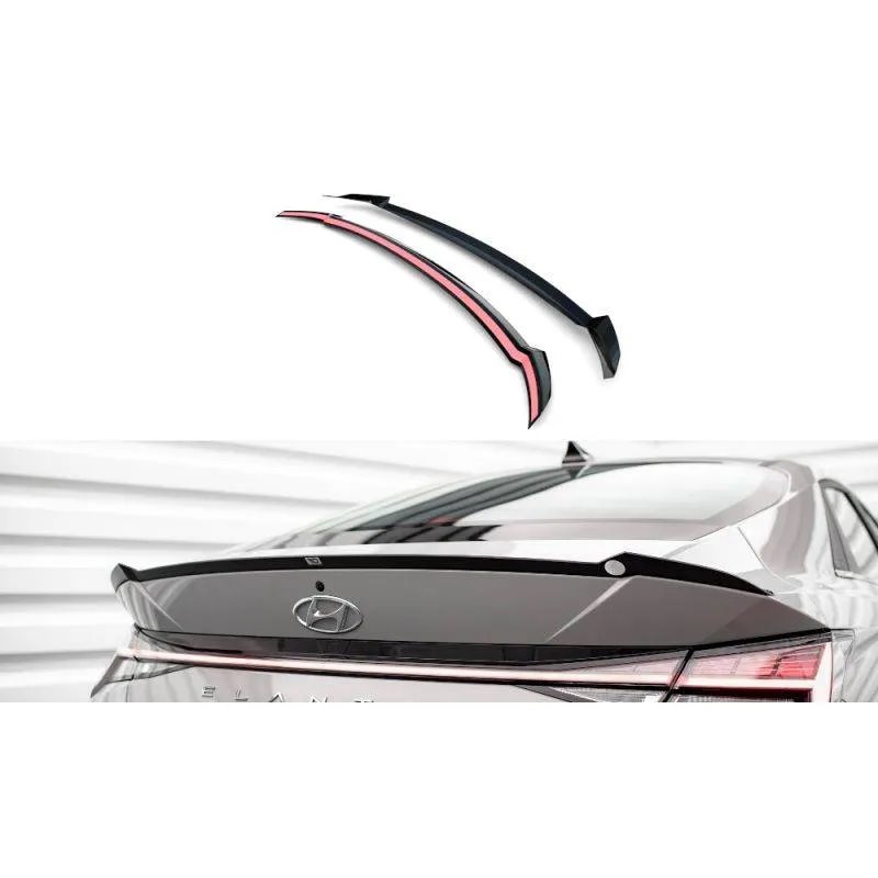 Maxton - Spoiler Cap Hyundai Elantra Mk7 Noir Brillant